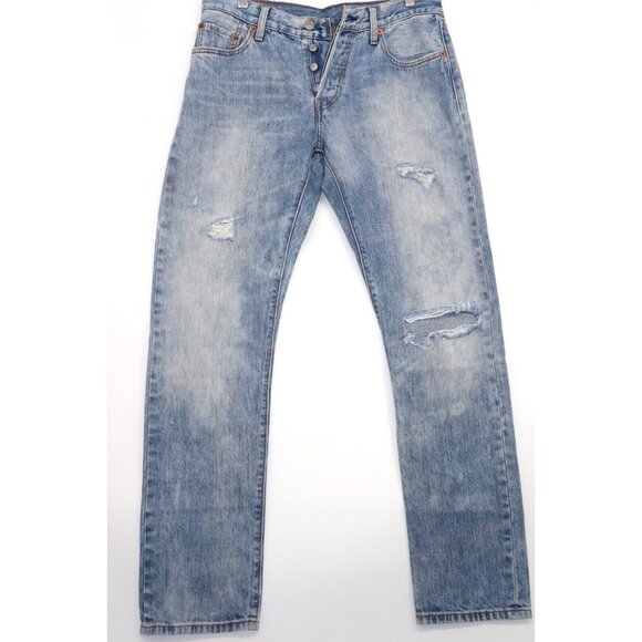 Levi's 501 Other - Levi's 501 Size 28 Straight Denim Jeans Men Distressed Faded